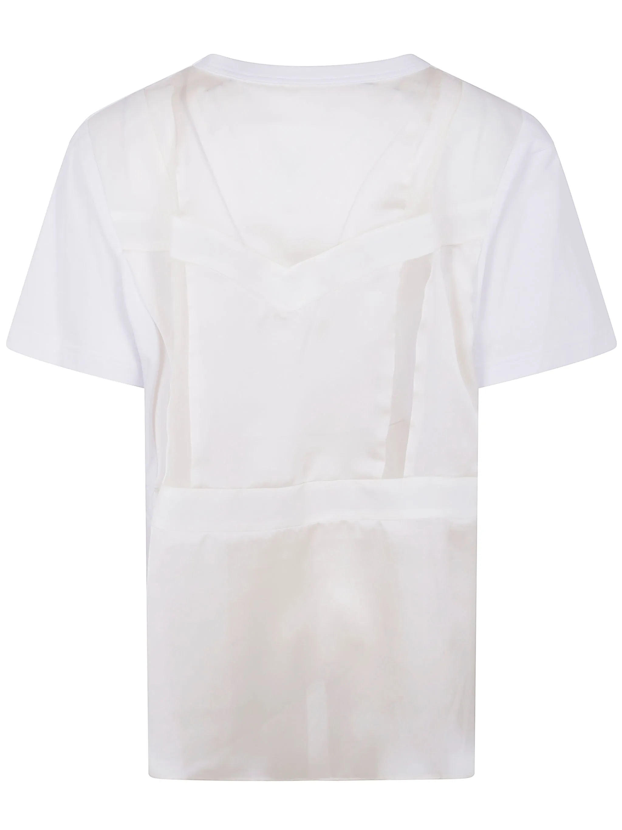 NYLON TWILL MIX COTTON JERSEY T-SHIRT sold by Lord & Taylor product image thumbnail 2