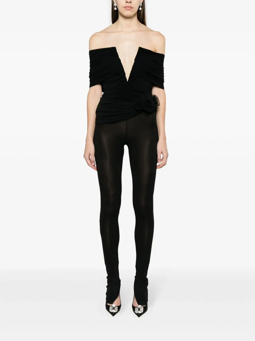 OFF THE SHOULDER BLOUSE sold by Lord & Taylor product image thumbnail 4