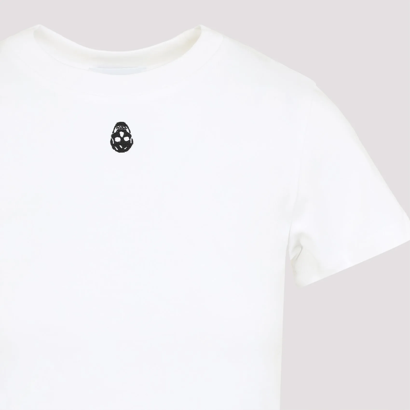 WHITE T-SHIRT WITH SKULL EMBROIDERY sold by Lord & Taylor product image thumbnail 3