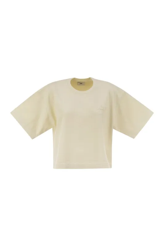 BOXY T-SHIRT WITH LOGO sold by Lord & Taylor