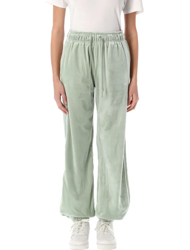 MID-RISE VELOUR JOGGERS made by Nike