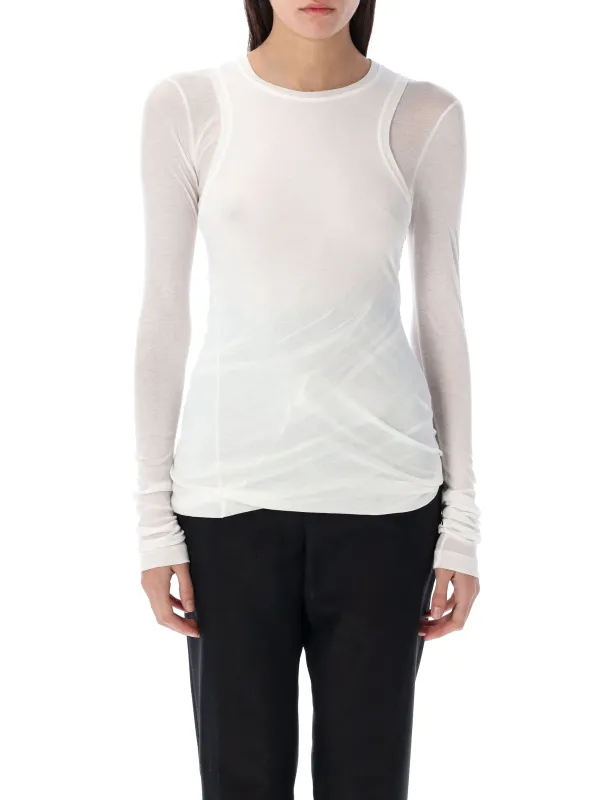 DOUBLE-LAYERED T-SHIRT made by Jil Sander