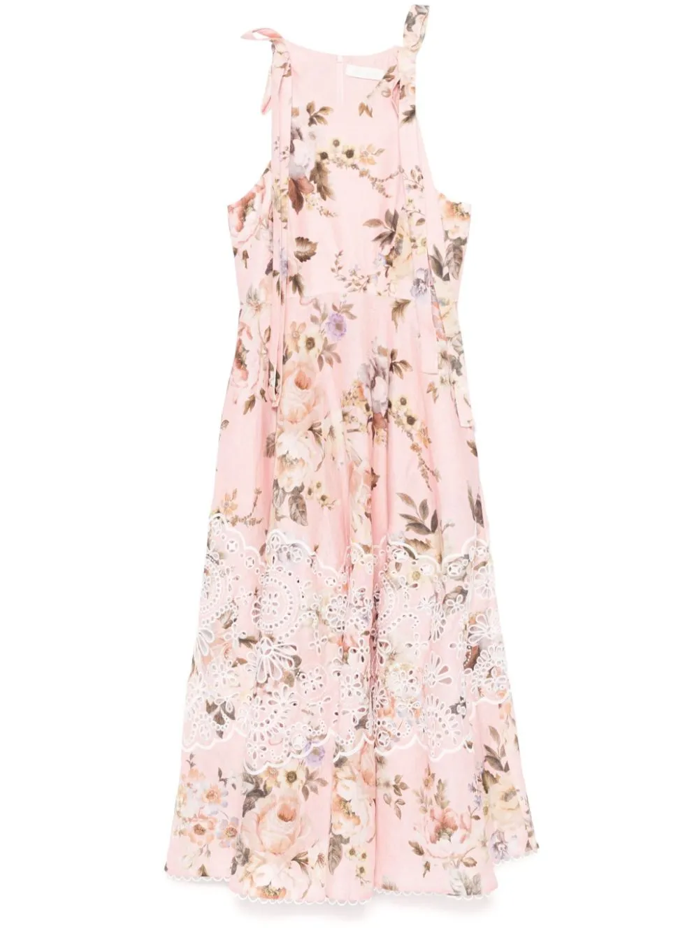 SM ACACIA PINK FLOWER LONG DRESS sold by Lord & Taylor