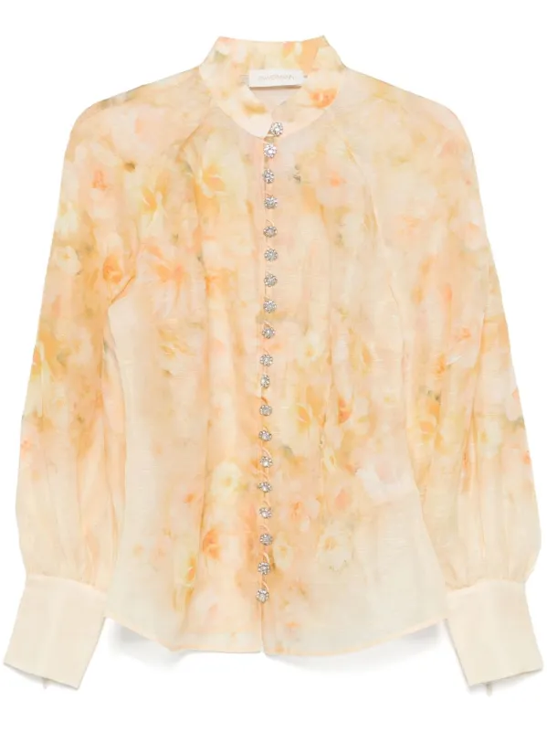 CRUSH VANILLA EST FLORES BLOUSE sold by Lord & Taylor