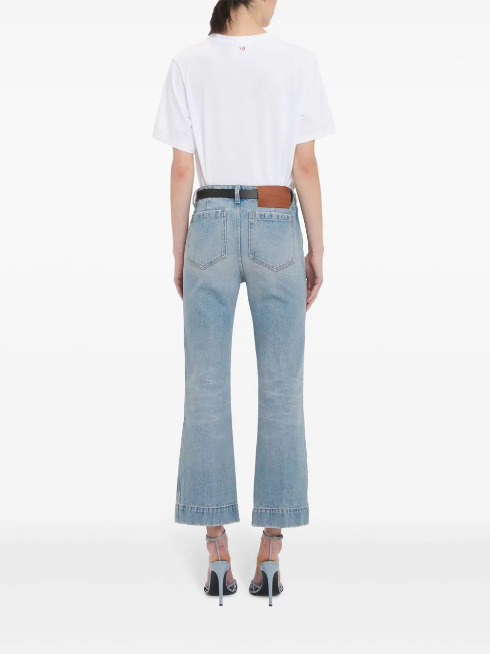 ALINA FLARED DENIM JEAN PANTS sold by Lord & Taylor product image thumbnail 4