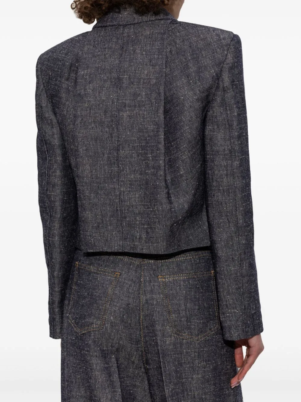 SHORT DENIM JACKET WITH 4 POCKETS sold by Lord & Taylor product image thumbnail 4