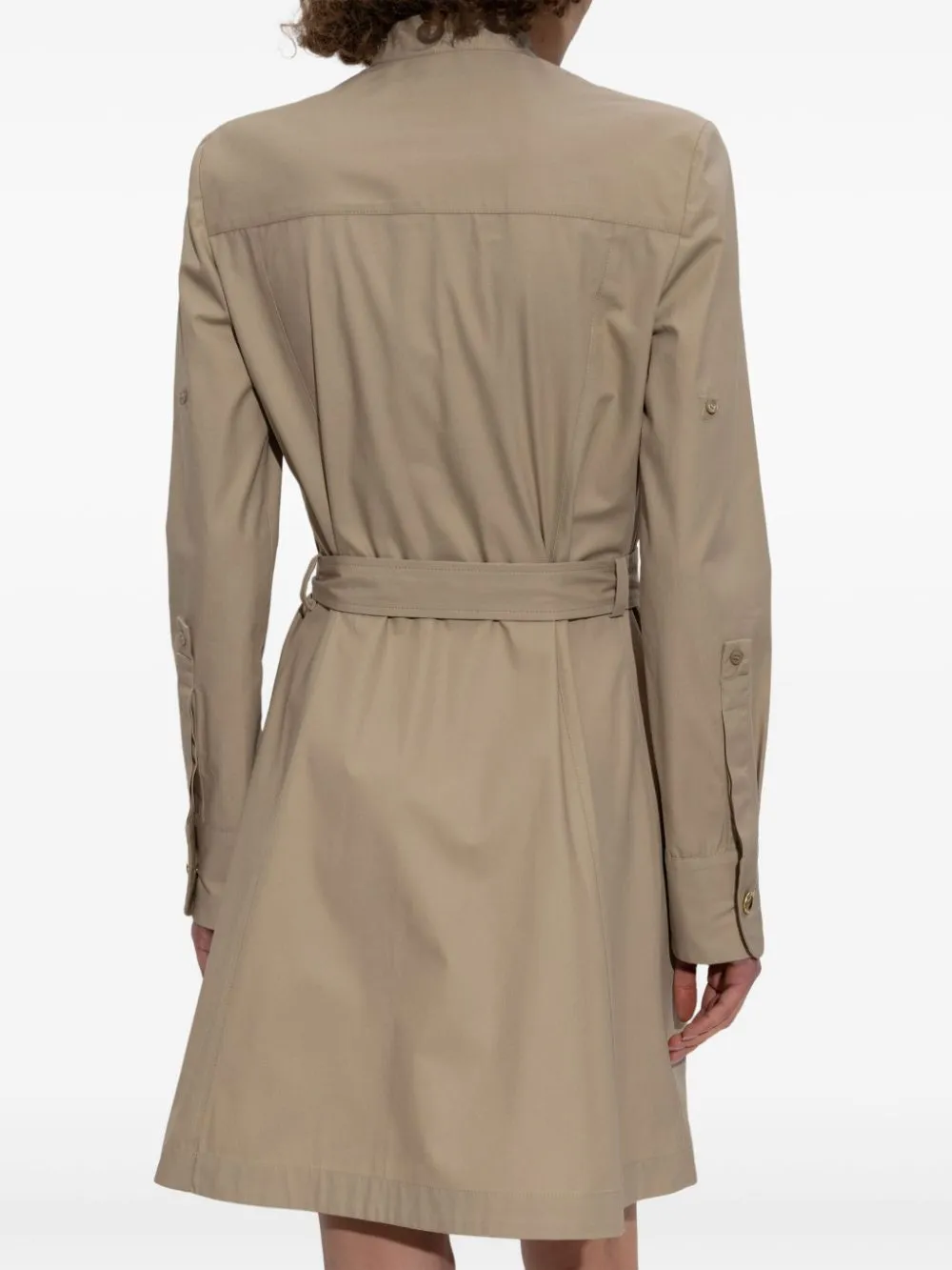 CAMEL MILITARY DRESS WITH GOLDEN BUTTONS sold by Lord & Taylor product image thumbnail 2