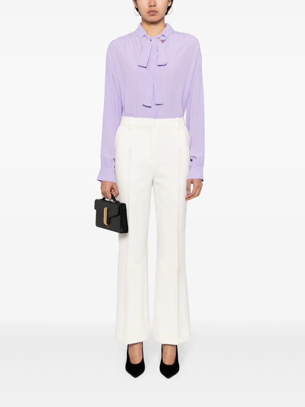 NATURAL CROPPED PANTS sold by Lord & Taylor product image thumbnail 5