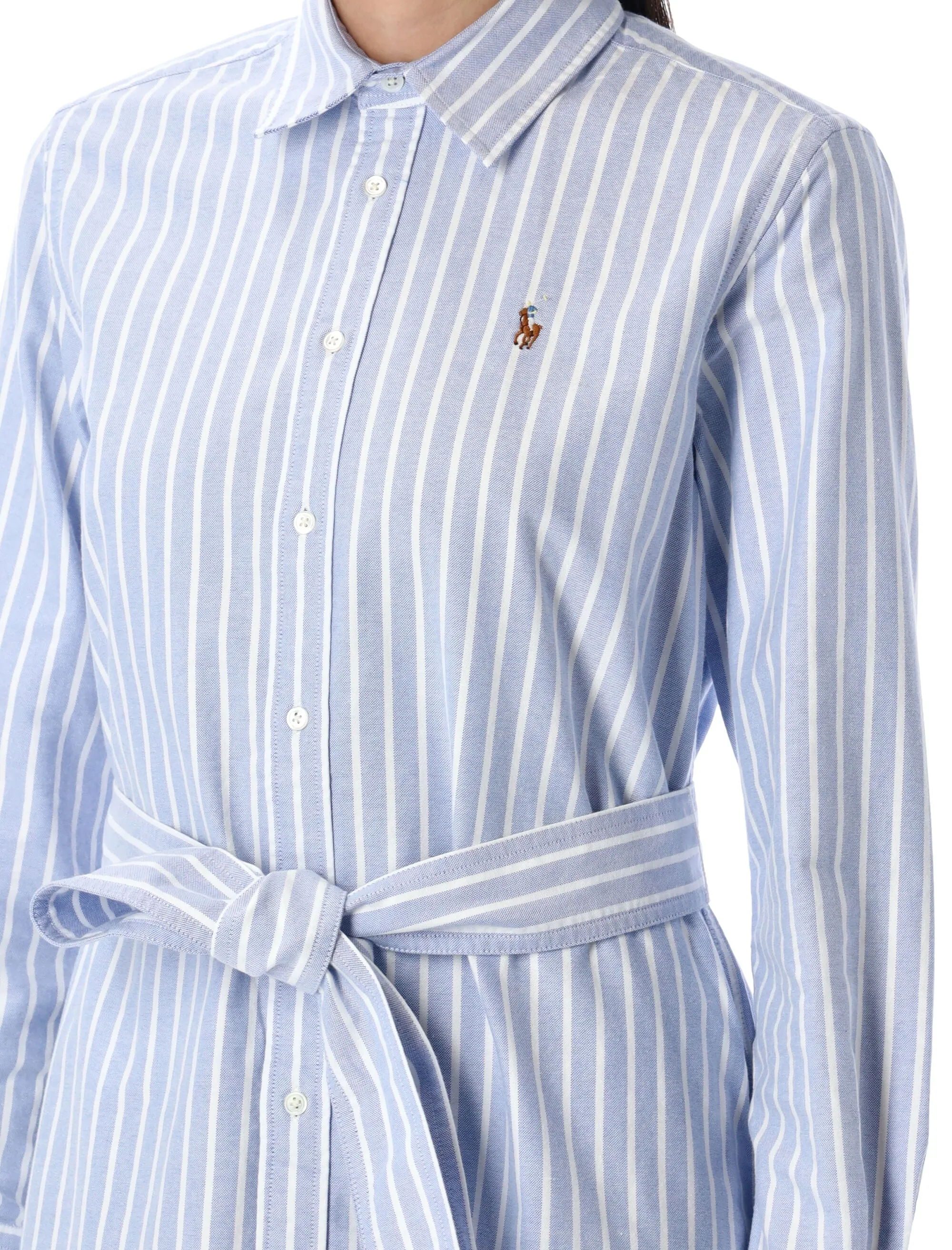 BELTED OXFORD SHIRT DRESS sold by Lord & Taylor product image thumbnail 3