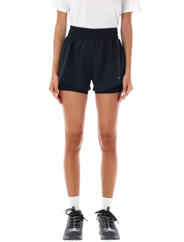 DRI-FIT HIGH-WAISTED SHORTS sold by Lord & Taylor