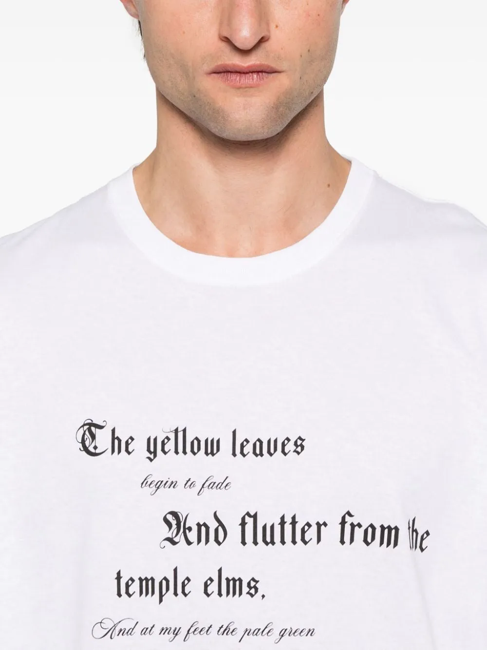 WHITE COTTON T-SHIRT sold by Lord & Taylor product image thumbnail 3