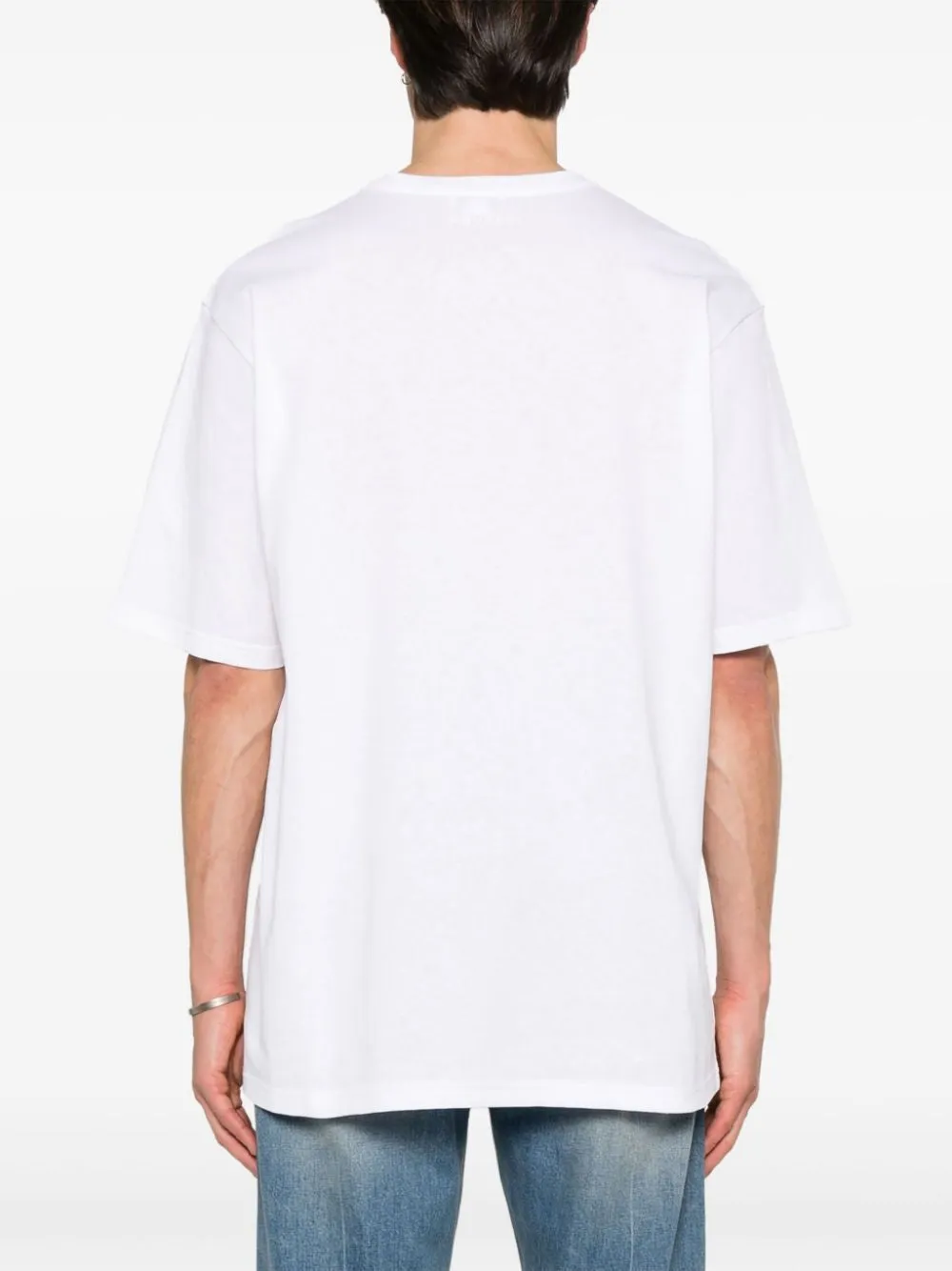 WHITE COTTON T-SHIRT sold by Lord & Taylor product image thumbnail 4