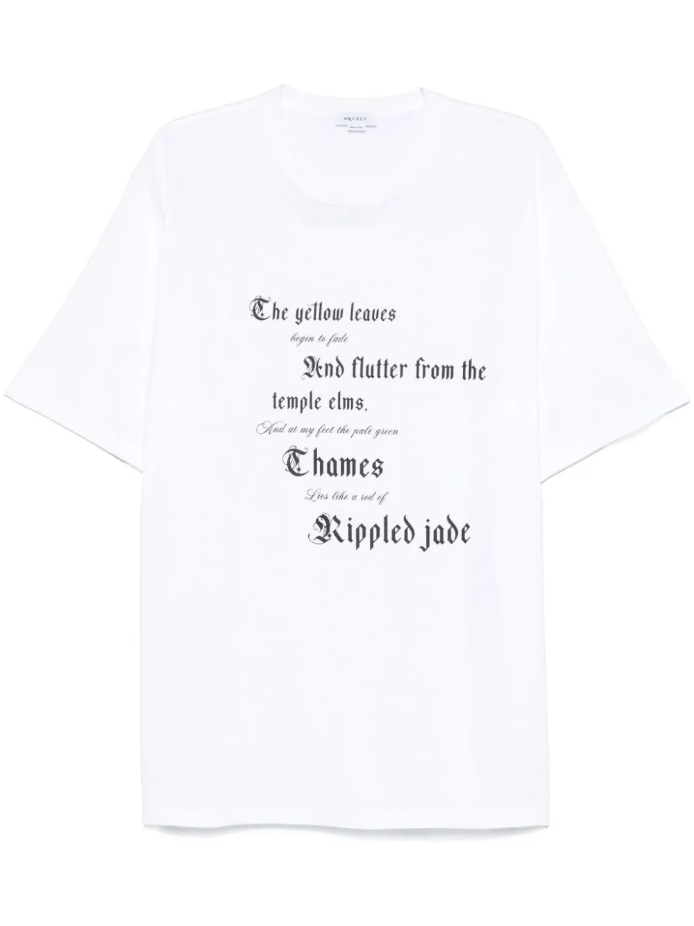 WHITE COTTON T-SHIRT sold by Lord & Taylor
