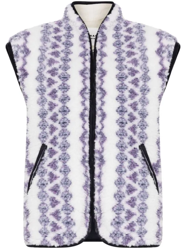 PRINTED REVERSIBLE VEST sold by Lord & Taylor