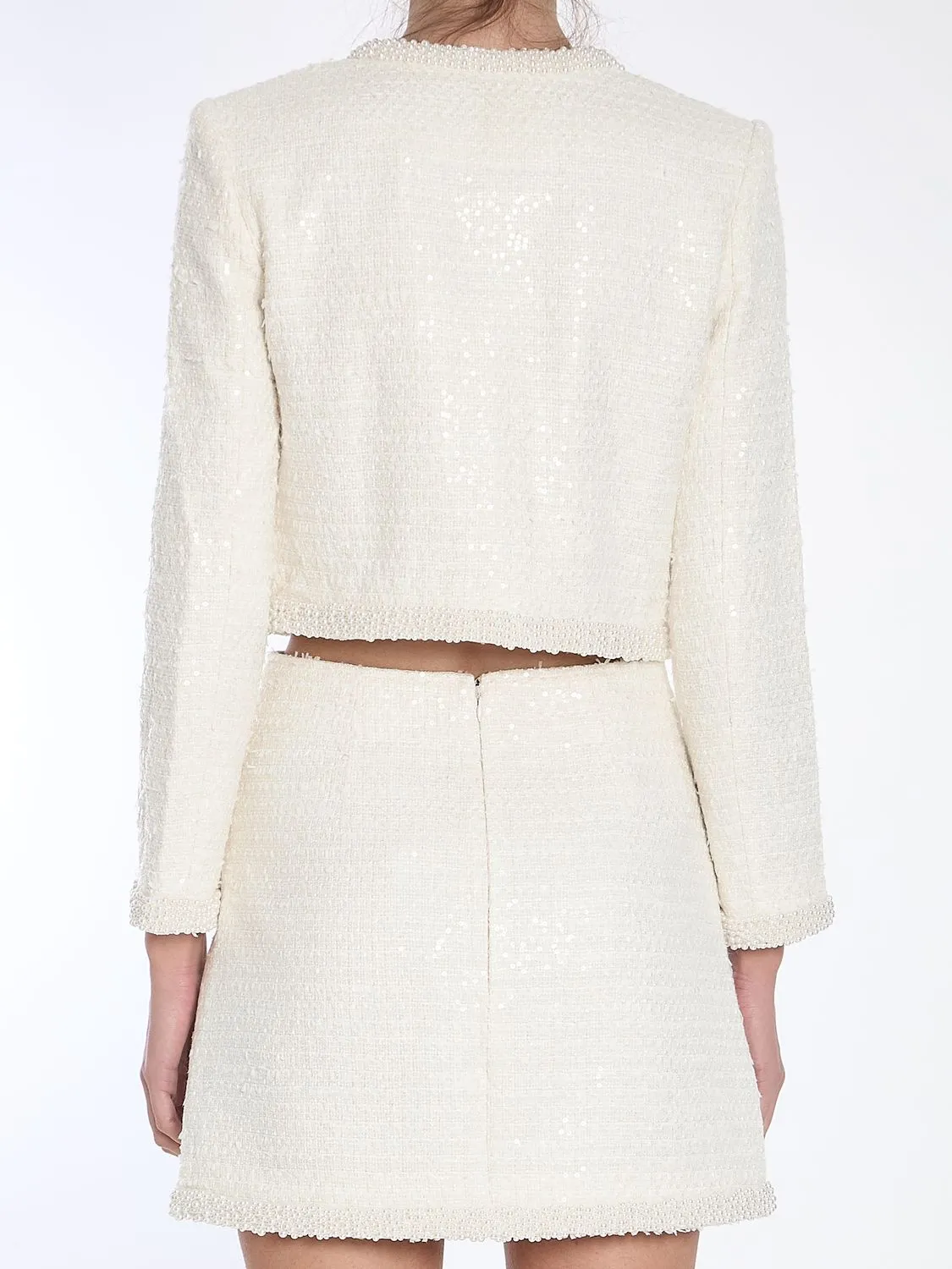 PEARL TRIM JACKET sold by Lord & Taylor product image thumbnail 4