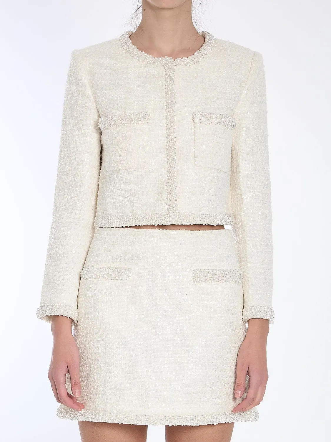 PEARL TRIM JACKET sold by Lord & Taylor
