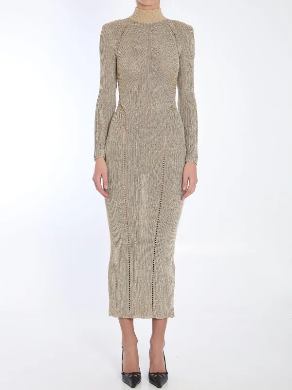 GOLD KNIT MAXI DRESS sold by Lord & Taylor