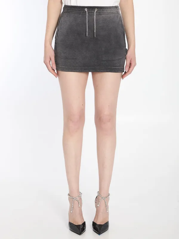 MINI SKIRT WITH CRYSTALS sold by Lord & Taylor