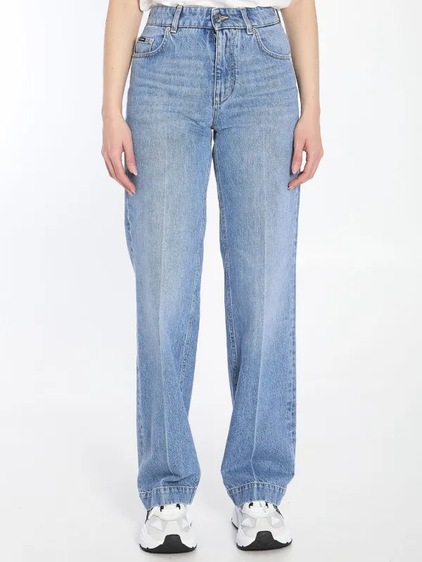 WIDE-LEG JEANS sold by Lord & Taylor
