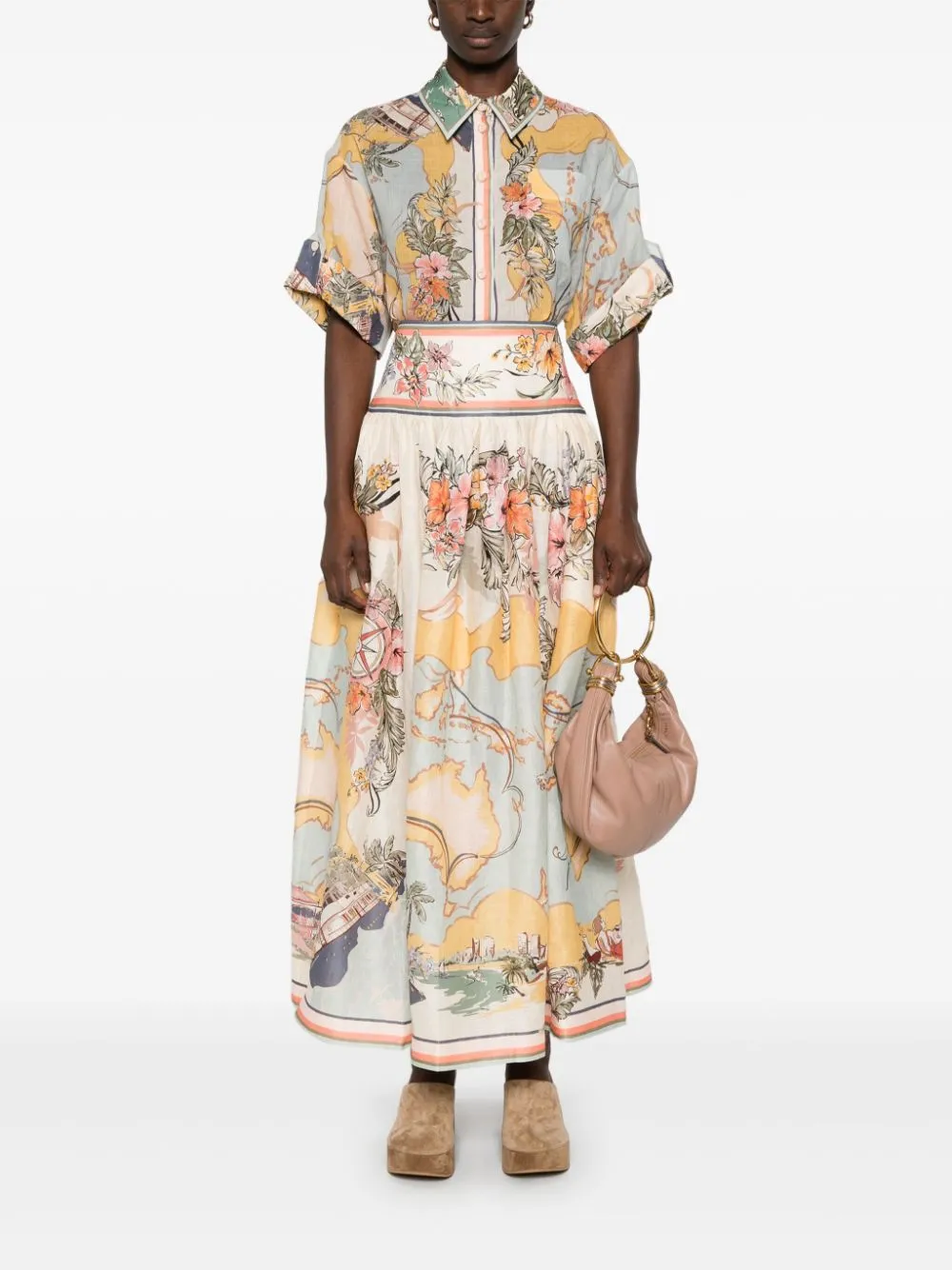 TALLOW PRINTED SHORT SLEEVED SHIRT sold by Lord & Taylor product image thumbnail 4