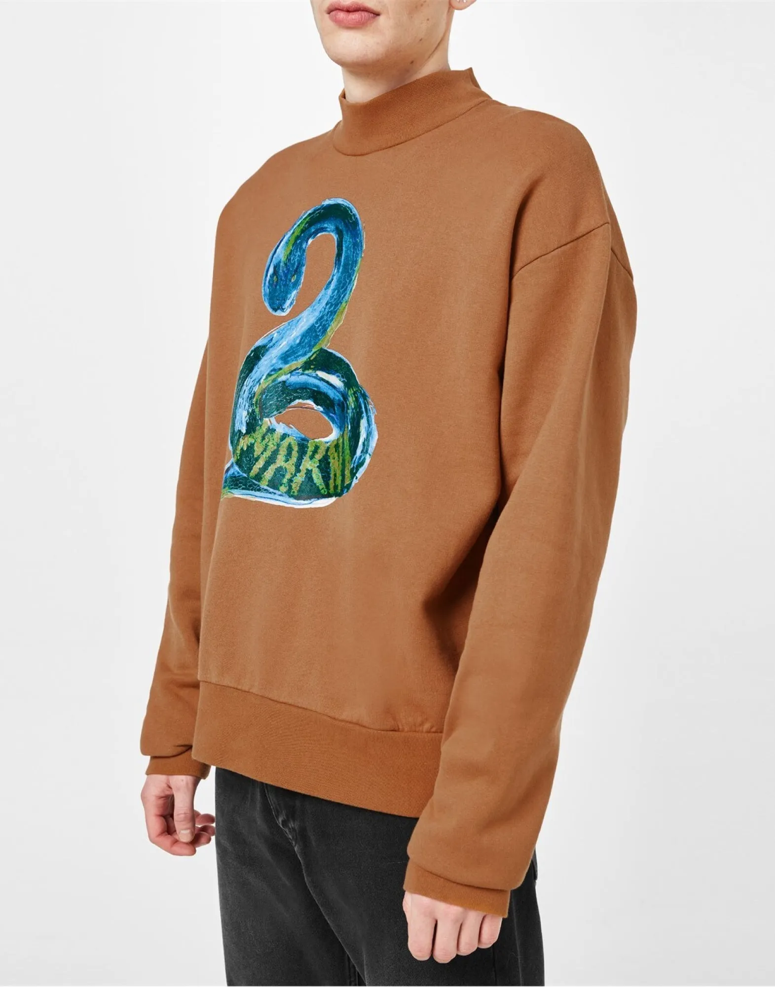PITON LOGO BRUSHED ORGANIC SWEATSHIRT sold by Lord & Taylor product image thumbnail 4