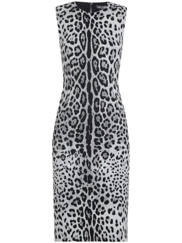 ANIMAL PRINT MIDI DRESS sold by Lord & Taylor