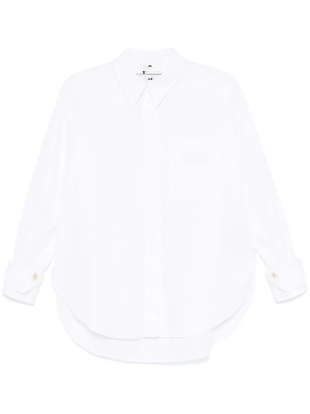 LOGO EMBROIDERED POPLIN SHIRT sold by Lord & Taylor