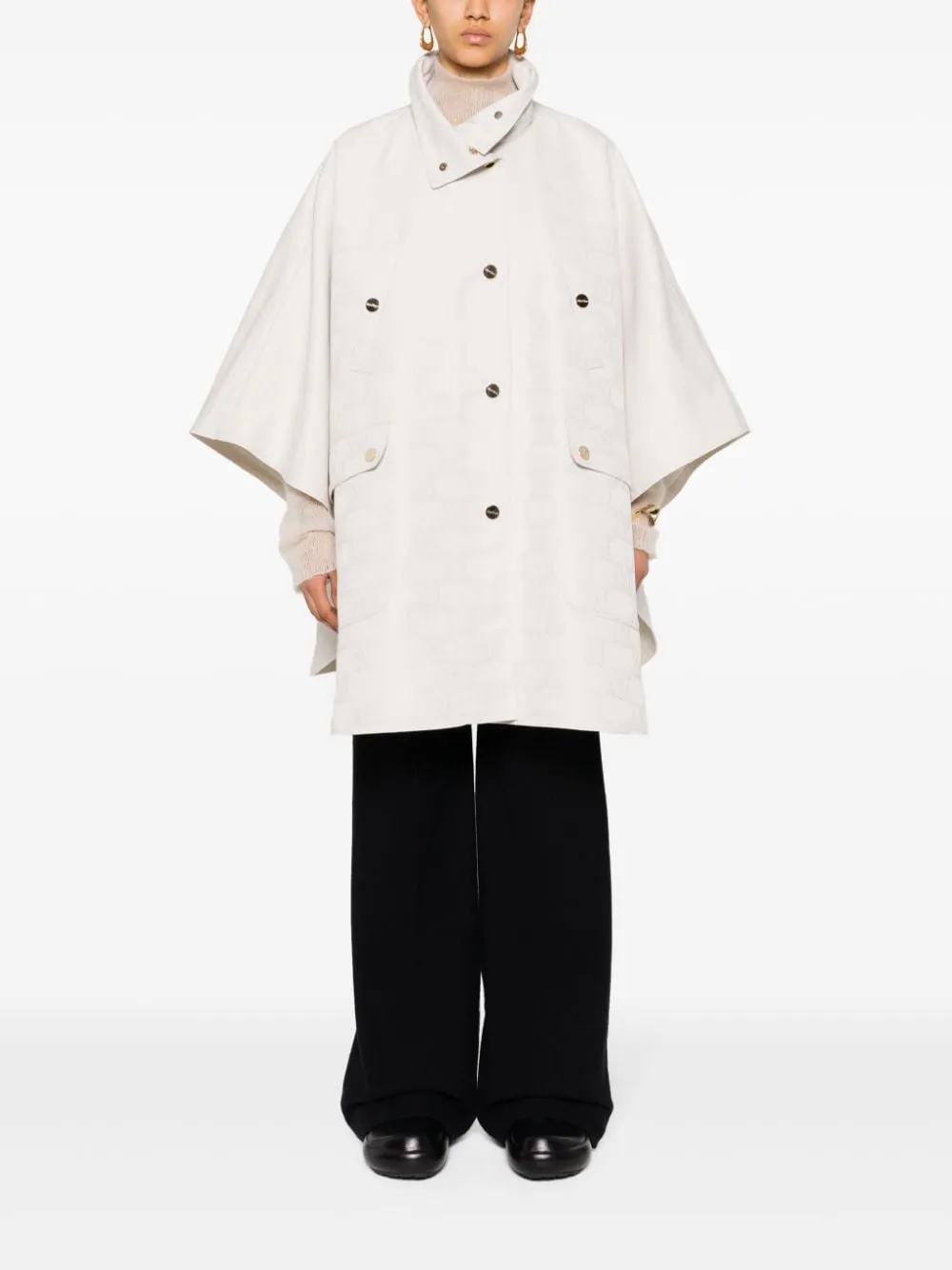 HIGH-NECK CAPE sold by Lord & Taylor product image thumbnail 5