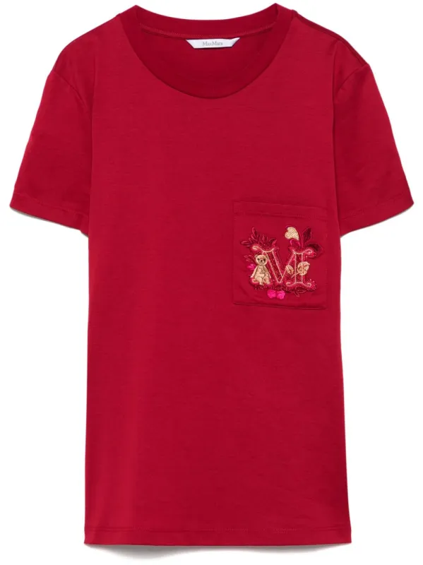 LOGO COTTON T-SHIRT made by MaxMara