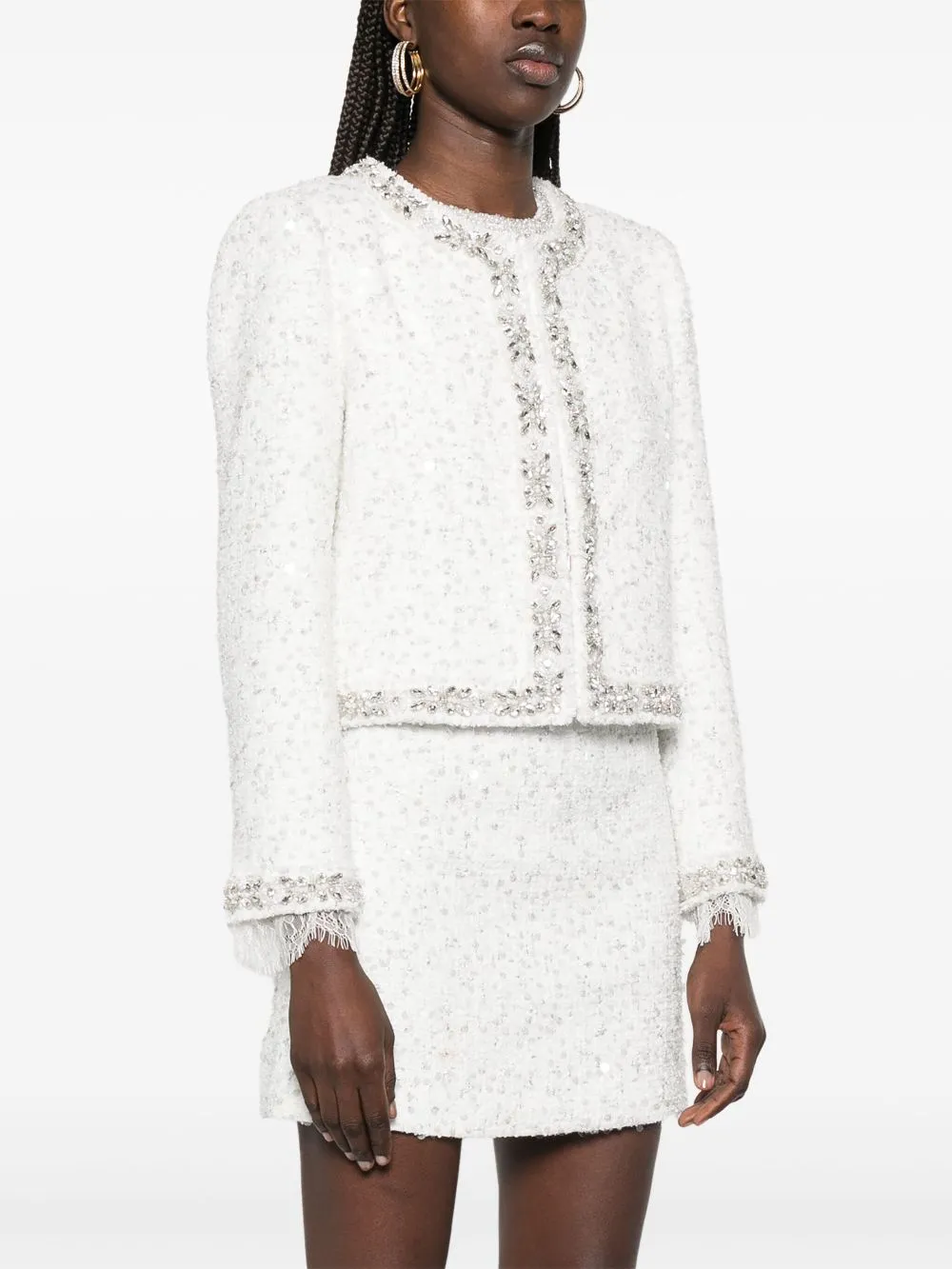 EMBROIDERED SHORT JACKET sold by Lord & Taylor product image thumbnail 5