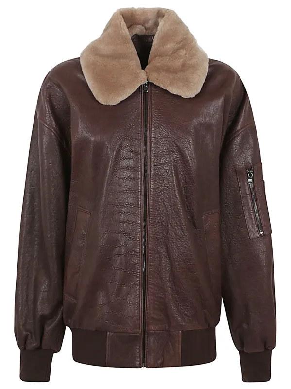 VIVIENNE LEATHER JACKET sold by Lord & Taylor