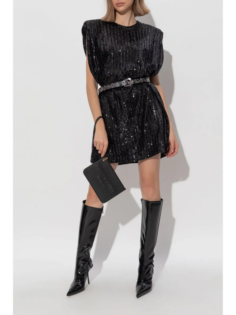 SEQUINED MINI DRESS sold by Lord & Taylor product image thumbnail 3