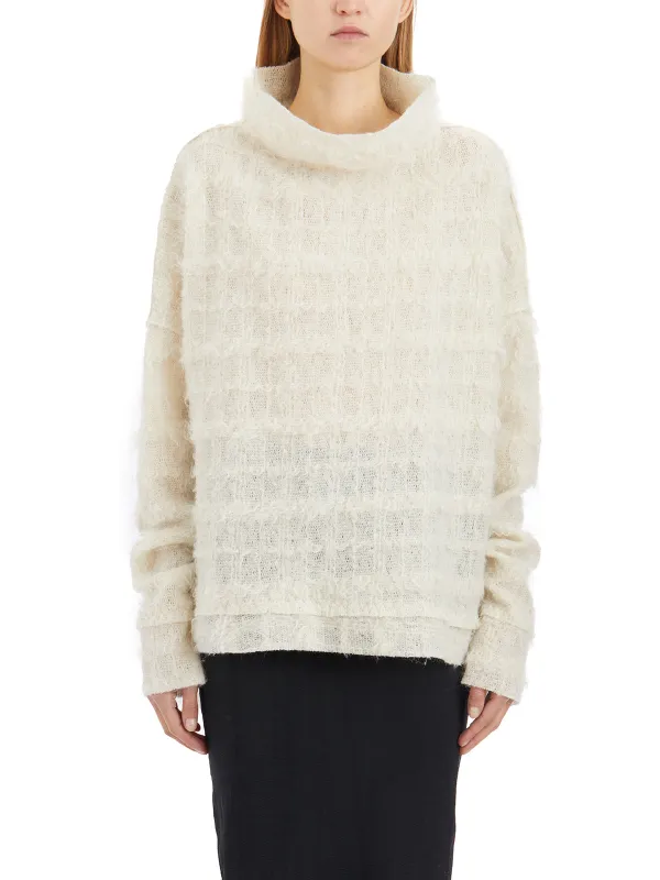 MOHAIR AND WOOL TURTLENECK SWEATER sold by Lord & Taylor