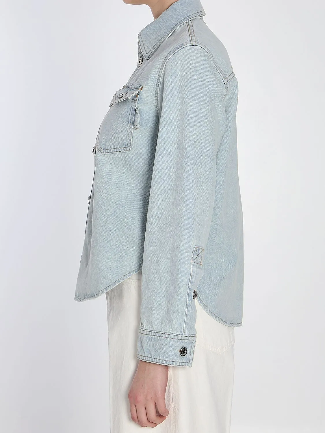 DENIM JACKET sold by Lord & Taylor product image thumbnail 3