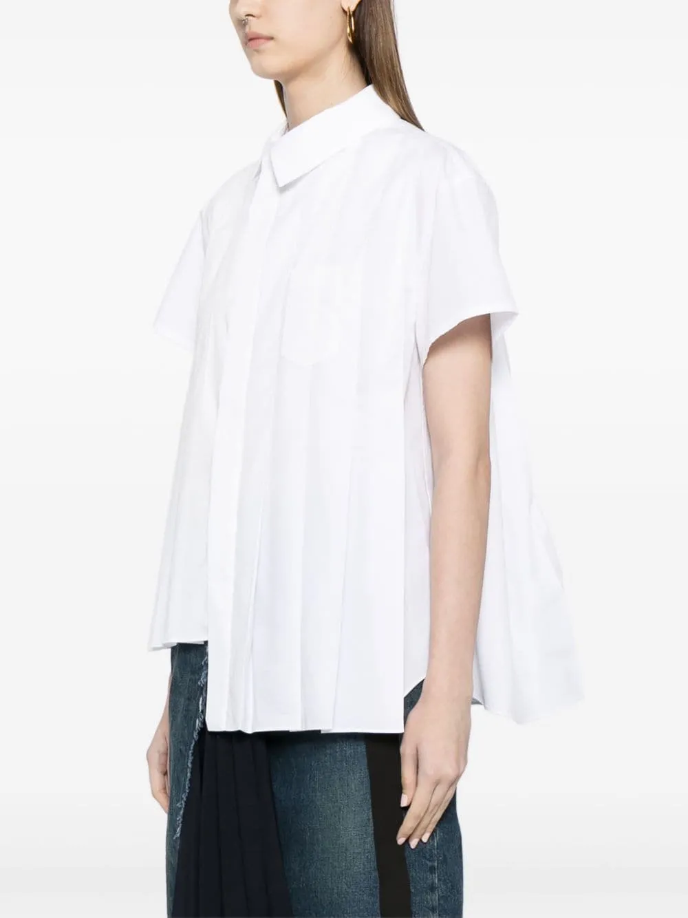 PLEATED SHIRT sold by Lord & Taylor product image thumbnail 5