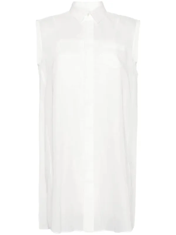 COTTON BLEND CHEMISIER DRESS sold by Lord & Taylor