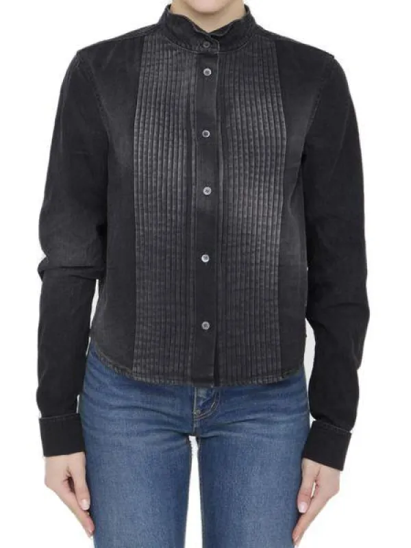 PLEATED DENIM JEANS sold by Lord & Taylor