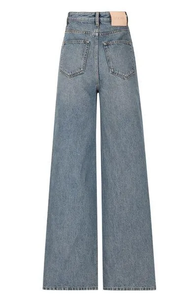 HIGH WAISTED DENIM JEANS sold by Lord & Taylor product image thumbnail 2
