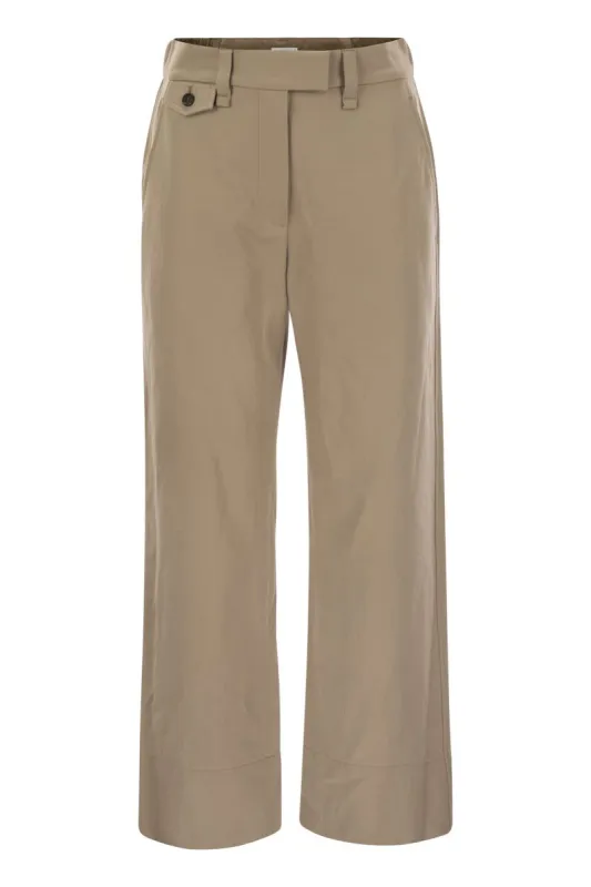 CHINO CROPPED PANTS sold by Lord & Taylor