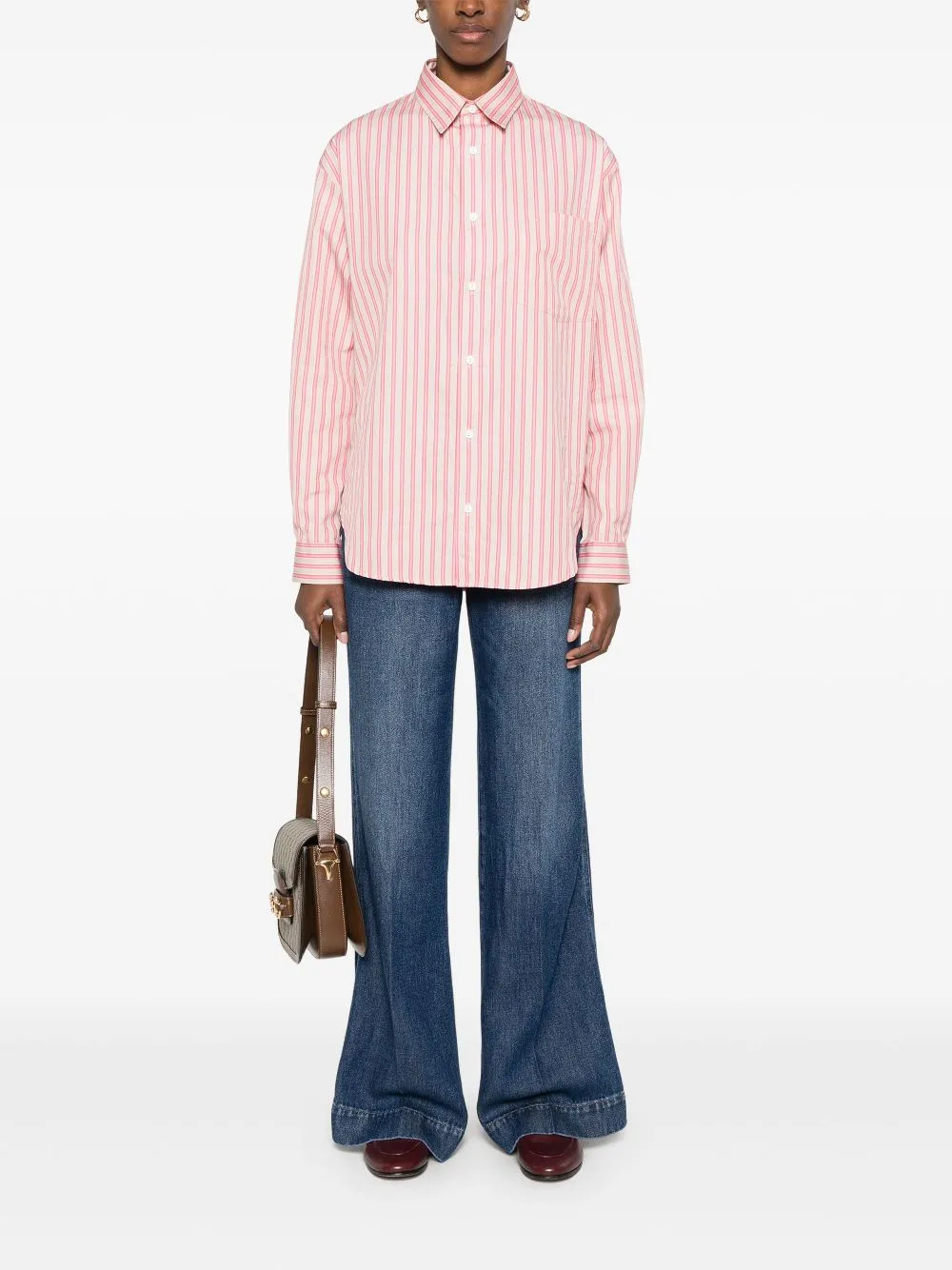 MODERN DOJO TAILORLESS - HIGH WAISTED FLARED JEANS sold by Lord & Taylor product image thumbnail 3