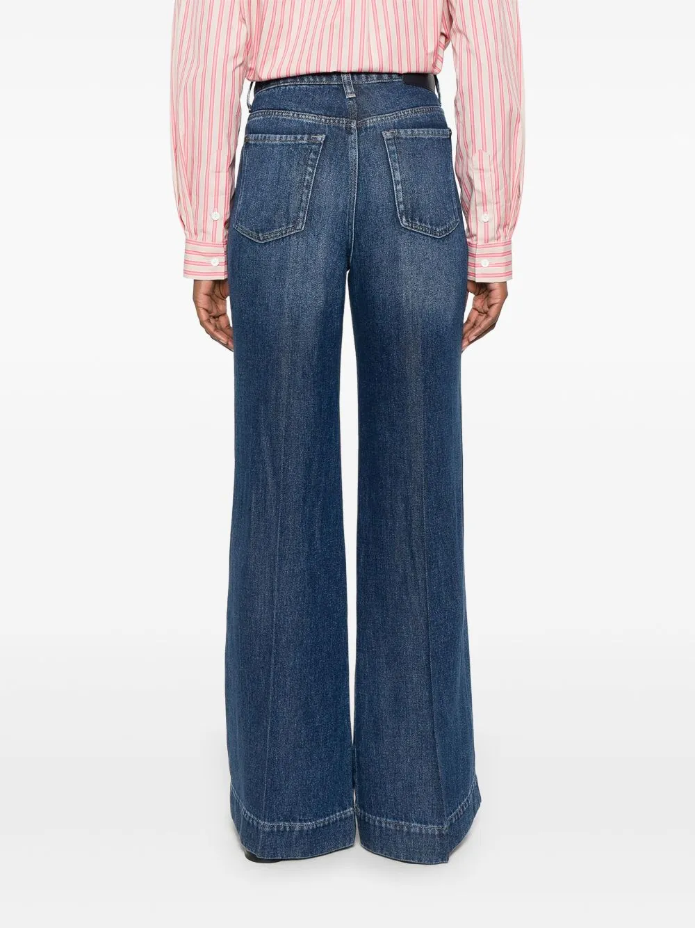 MODERN DOJO TAILORLESS - HIGH WAISTED FLARED JEANS sold by Lord & Taylor product image thumbnail 5