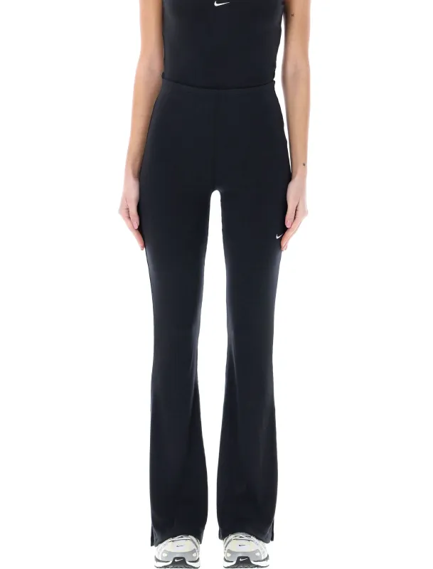 MINI-RIB FLARED LEGGINGS sold by Lord & Taylor