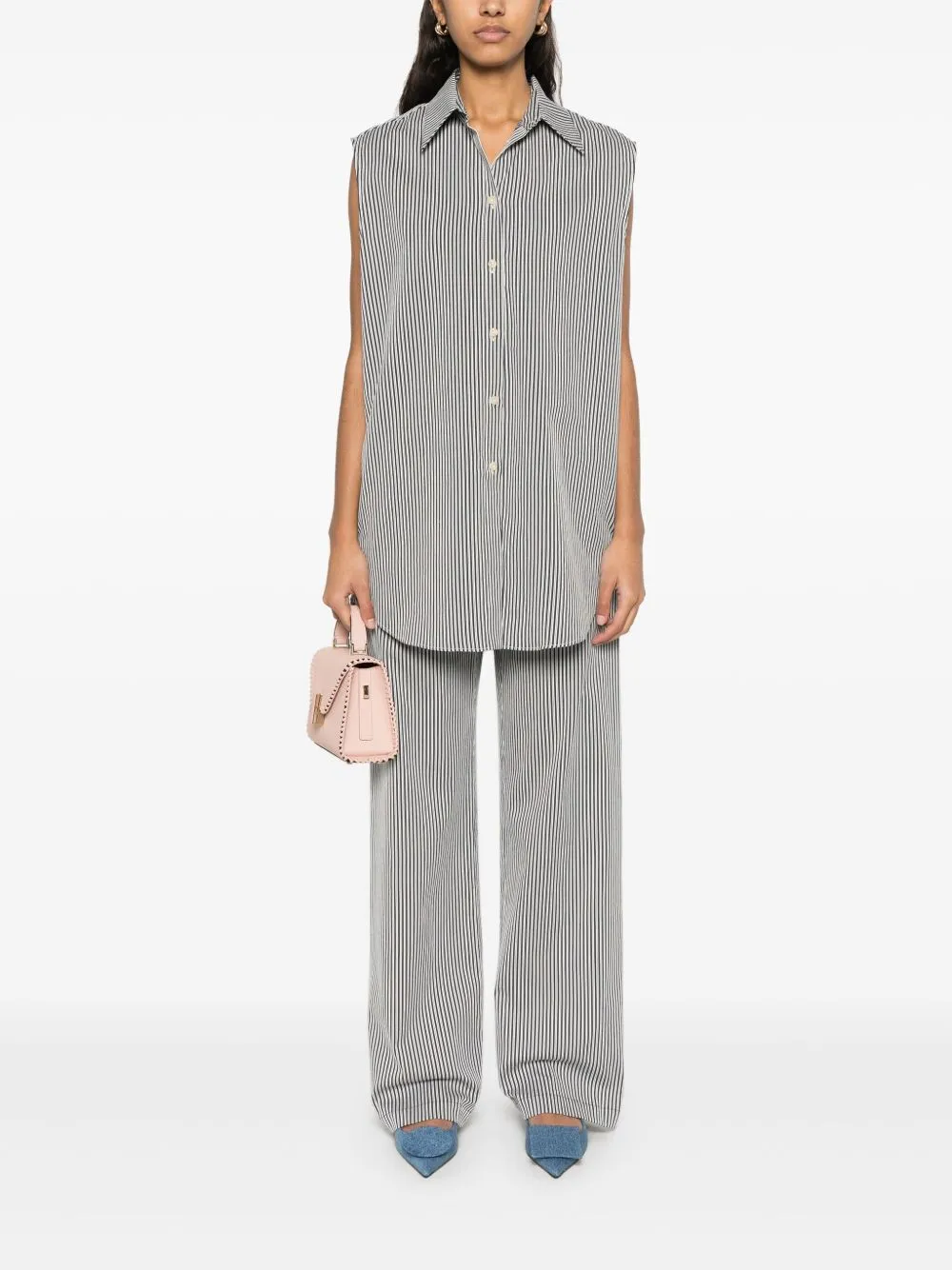 STRIPED TROUSERS sold by Lord & Taylor product image thumbnail 4