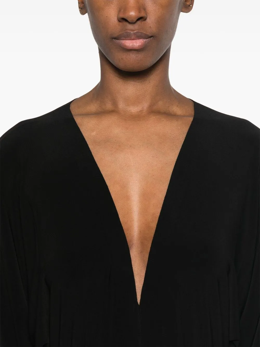 V-NECKED BODYSUIT sold by Lord & Taylor product image thumbnail 3