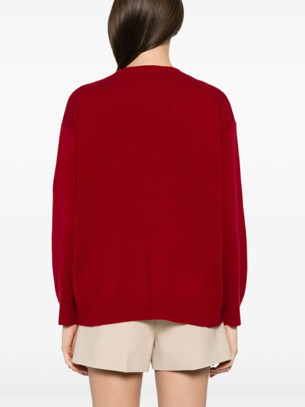 LOGO WOOL AND CASHMERE JUMPER sold by Lord & Taylor product image thumbnail 3