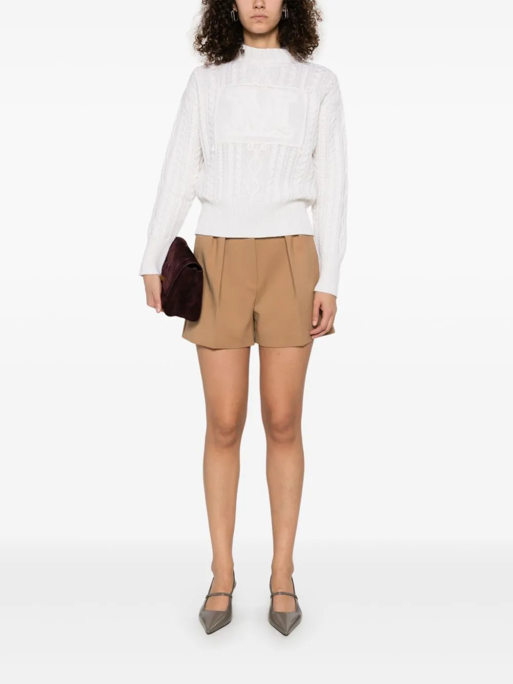 WOOL AND CASHMERE CREWNECK JUMPER sold by Lord & Taylor product image thumbnail 4