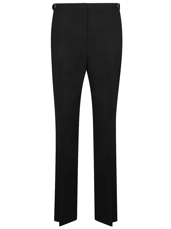 WOOL STRAIGHT TROUSERS sold by Lord & Taylor