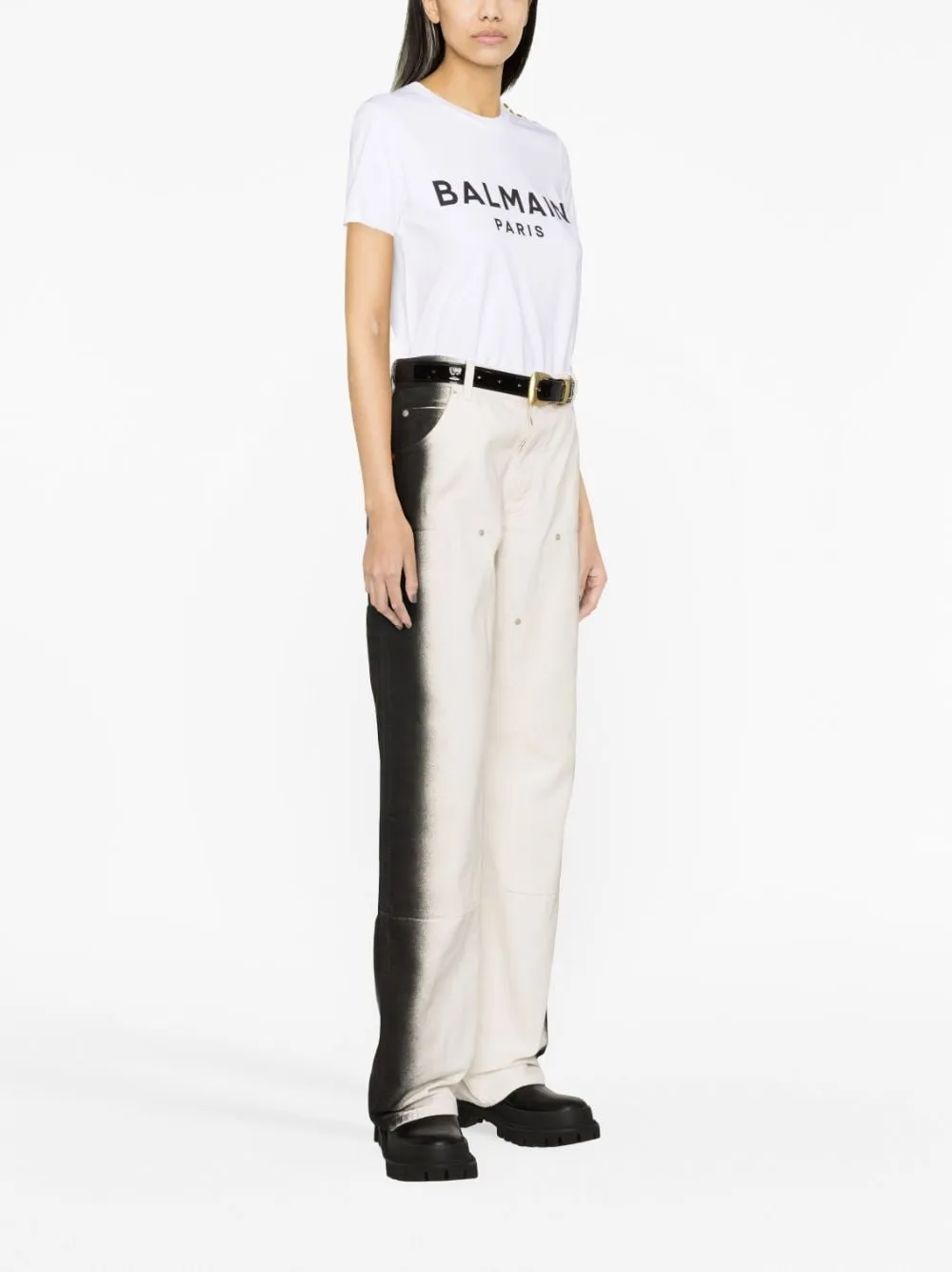 LOGO ORGANIC COTTON T-SHIRT sold by Lord & Taylor product image thumbnail 3