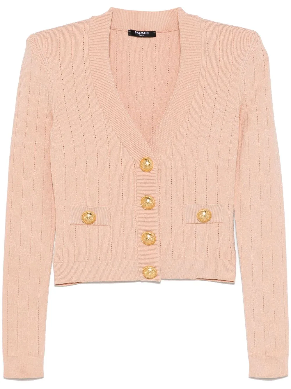BUTTONED V-NECKED CARDIGAN sold by Lord & Taylor