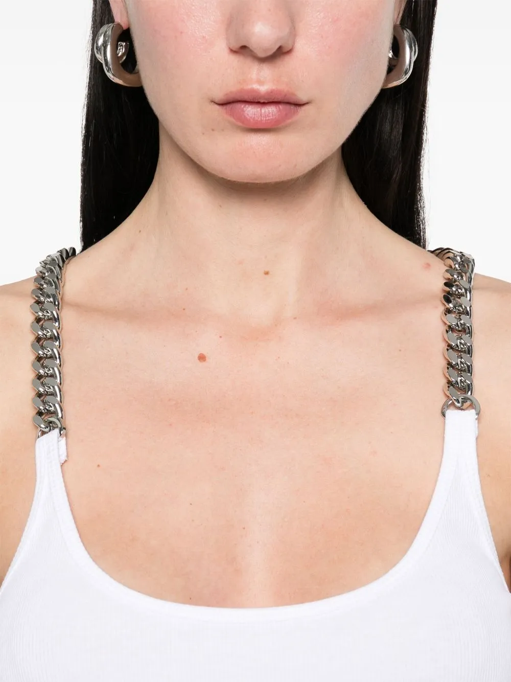 CHAIN STRAPS COTTON TOP sold by Lord & Taylor product image thumbnail 4